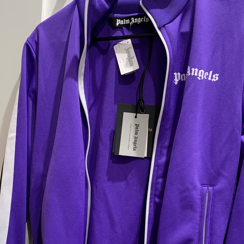 Palm Angels Vibrant Purple Jacket